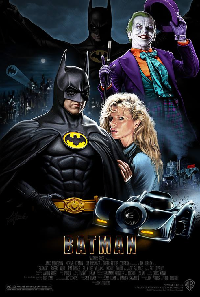 Batman Films Tim Burton - batmanjullla