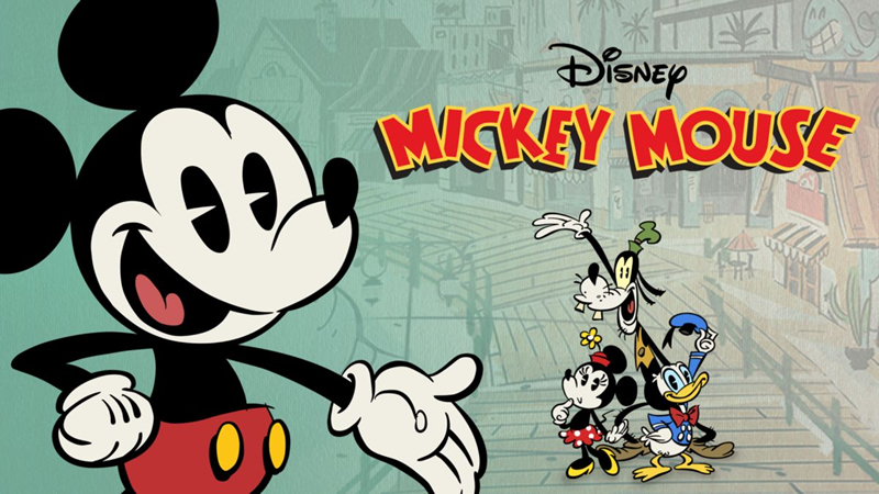 Mickey Mouse Nova Série Animada No Disney Fala Animal