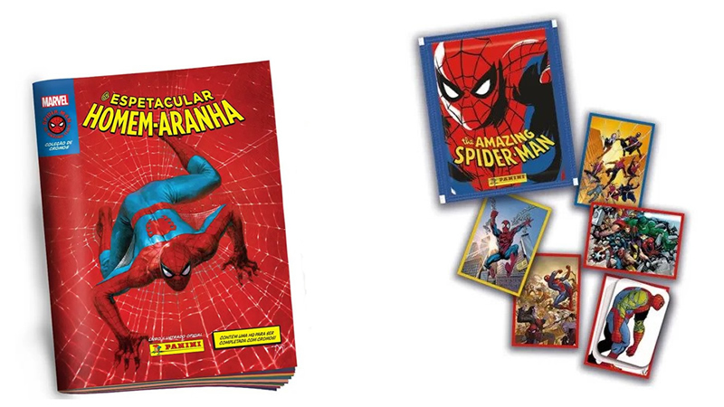 Homem-Aranha 60 Anos - Álbum Capa Cartão