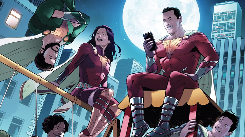 Elenco escreve HQ de Shazam! – Fala, Animal!